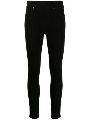 SPANX jean skinny Clean à taille mi-haute - Noir