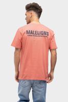 Malelions Worldwide Paint T-Shirt Heren Roze - Maat XS - Kleur: Roze | Soccerfanshop