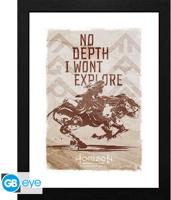 Horizon Forbidden West Framed Print - No Depths