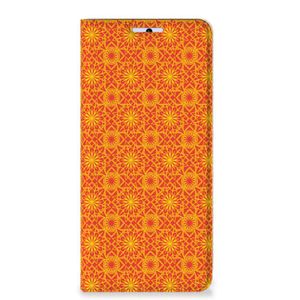 Xiaomi 11T | Xiaomi 11T Pro Hoesje met Magneet Batik Oranje