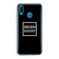 Negenduust black: Huawei P20 Lite Transparant Hoesje Negenduust black: Huawei P20 Lite Transparant Hoesje