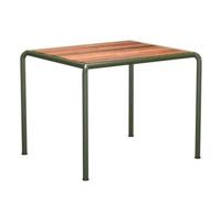 Houe Avanti tuintafel 83x98 cm Olive Green Essenhout