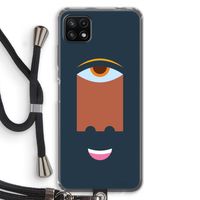 Mono M: Samsung Galaxy A22 5G Transparant Hoesje met koord