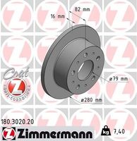 Remschijf Coat Z 180302020