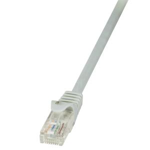 LogiLink CP2032U RJ45 Netwerkkabel, patchkabel CAT 6 U/UTP 1.00 m Grijs Snagless 1 stuk(s)