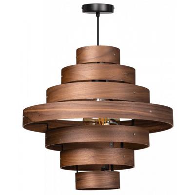Hanglamp Walnut 7 rings
