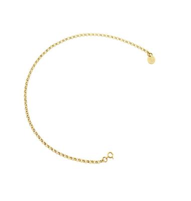 Solid Gold Basis Ketting Lune