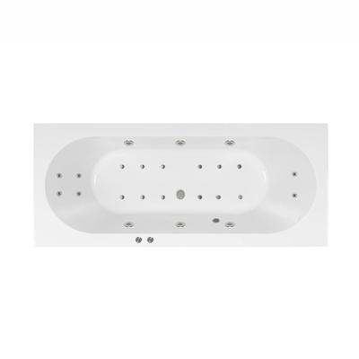 Whirlpool Boss & Wessing Urby 190x90 cm Dubbel systeem Boss & Wessing