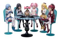 Puella Magi Madoka Magica The Movie: Rebellion PVC Statue Tea Party Cake Song Ver. Set 18 cm