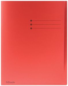 Esselte Cardboard Folder Red 180 g/m2 Rood A4