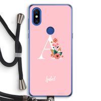 Pink Bouquet: Xiaomi Mi Mix 3 Transparant Hoesje met koord