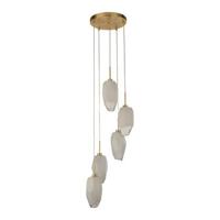 Searchlight Rocky Hanglamp Ø 32 cm - Messing