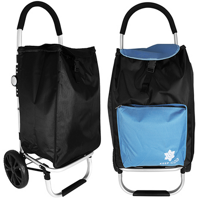 Premium Winkelwagen Opvouwbaar - Met Koelvak Premium Winkelwagen Opvouwbaar - Met Koelvak