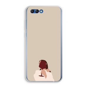 I drink wine: Honor 10 Transparant Hoesje