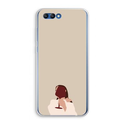 I drink wine: Honor 10 Transparant Hoesje