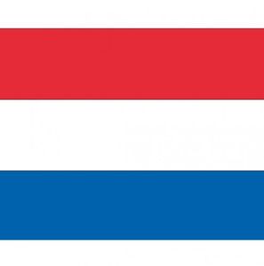 10x Vlag Nederland stickers 10 cm