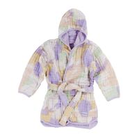 Meyco hydrofiele badjas Tie-Dye Soft Lilac Maat - thumbnail