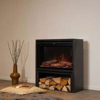 Vrijstaande elektrische haard Wanders redstone 30 black edition
