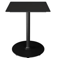 Houe Pico tuintafel 60x60 Black, rond onderstel