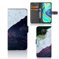 Xiaomi Redmi Note 9 Pro | Note 9S Book Case Sea in Space - thumbnail