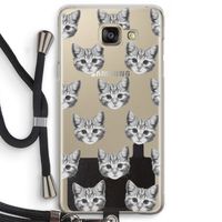 Kitten: Samsung Galaxy A5 (2016) Transparant Hoesje met koord