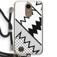 Pop Art #5: LG K10 (2017) Transparant Hoesje met koord