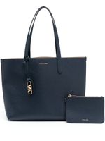 Michael Michael Kors grand sac cabas en cuir à design réversible - Bleu