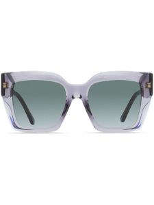 Jimmy Choo Eyewear Eleni square-frame sunglasses - Gris