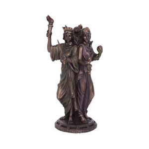 Nemesis Now Beeld Godin Hekate (&apos;Tripple Goddess&apos;) Bronskleurig - 21 cm