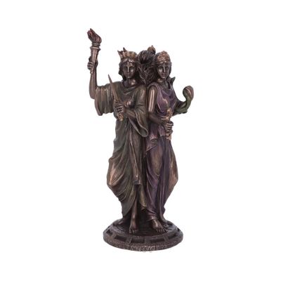 Nemesis Now Beeld Godin Hekate (&apos;Tripple Goddess&apos;) Bronskleurig - 21 cm