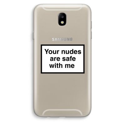Safe with me: Samsung Galaxy J7 (2017) Transparant Hoesje
