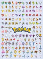 Ravensburger puzzel eerste generatie Pokémon - 500 stukjes