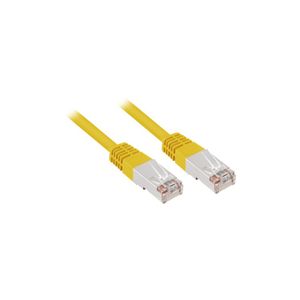 Sharkoon 4044951014323 netwerkkabel Geel 10 m Cat5e SF/UTP (S-FTP)