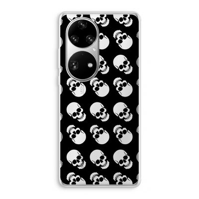Musketon Skulls: Huawei P50 Pro Transparant Hoesje