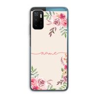 Rozen: Xiaomi Poco M3 Pro 5G Transparant Hoesje