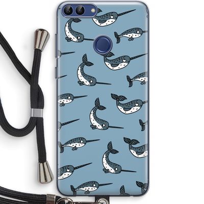 Narwhal: Huawei P Smart (2018) Transparant Hoesje met koord
