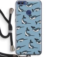 Narwhal: Huawei P Smart (2018) Transparant Hoesje met koord