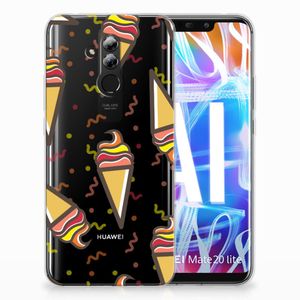 Huawei Mate 20 Lite Siliconen Case Icecream