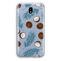Kokosnoot roze: Samsung Galaxy J5 (2017) Transparant Hoesje