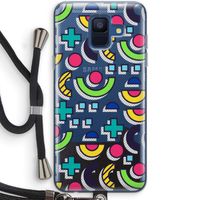 8-bit N°6: Samsung Galaxy A6 (2018) Transparant Hoesje met koord