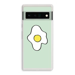 Spiegelei: Google Pixel 6 Pro Transparant Hoesje