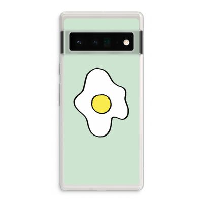 Spiegelei: Google Pixel 6 Pro Transparant Hoesje