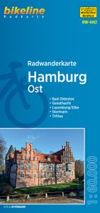 Fietskaart RW-HH2 Bikeline Radkarte Hamburg Ost | Esterbauer