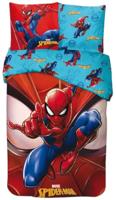 Spiderman Dekbedovertrek eenpersoons 140 x 200 cm - 65 x 65 cm
