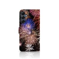 Samsung Galaxy A16 4G/5G | Wallet Case | met Pasjes | Vuurwerk