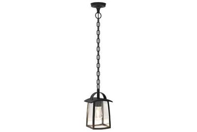 Lutec HanglampKelsey zwart aan ketting - 6273601012