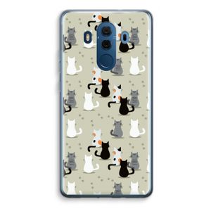 Katten: Huawei Mate 10 Pro Transparant Hoesje