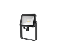 LED floodlight Eco 10W 1000 lumen breedstralend 120° lichtkleur 3000K met 1.5m en stekker snoer