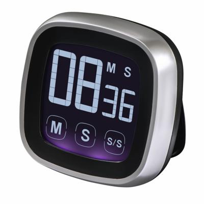 Xavax keukentimer touch digitaal zilver/zwart