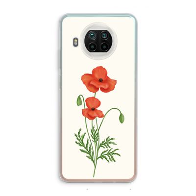 Red poppy: Xiaomi Mi 10T Lite 5G Transparant Hoesje